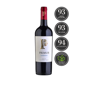 
                  
                    Vinho Tinto Primus Carménère 2019
                  
                